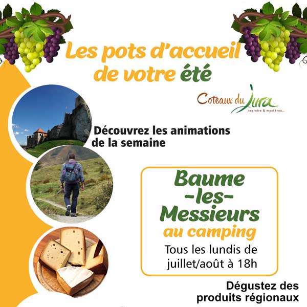 POT D&rsquo;ACCUEIL AU CAMPING